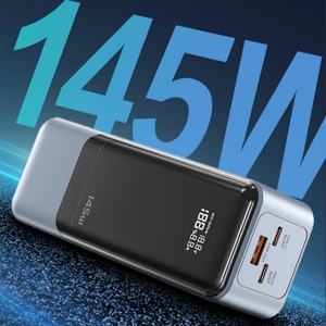 Batterie externe portable PD145W bidirectionnelle 27000 mAh avec revêtement métallique pour charge rapide d'ordinateurs portables - Product Image 3