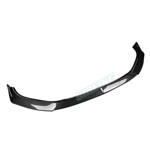 คาร์บอนไฟเบอร์สีดำสดใสด้านหน้ากันชนลิปสปอยเลอร์สำหรับ Mazda 6-Artez 2019-2020 - Product Image 2