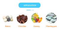 Machine de comptage automatique de haute qualité à 8 canaux pour chocolats, noix et graines, avec alimentateur vibrant