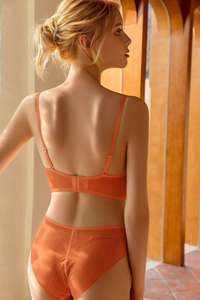 Nueva tendencia Color sólido Sexy Push-Up Hoop Lace Fine Woman Ladies Bra <span class=keywords><strong>Conjunto</strong></span> de ropa interior - Product Image 6