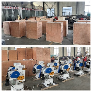 Factory High Quality Heavy Duty Universal Mechanical Multi-functional Ironworker and Shear <b>Machine</b> 360kN - Product Image 6