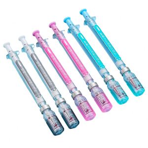 New Design Liquid Syringe Injector Shape Vaccine Gel <b>Pen</b> for School Cute Nurse Student Writing Stationery Office Supplies - Product Image 1