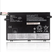 Baterai Pengganti untuk Lenovo ThinkPad L480 L490 L580 L590 L14 L15 L14 Gen 2 L15 Gen 2 Series-L17L3P52 L17M3P54 L17C3P52 Baru