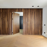 Portes d'entrée en bois massif de qualité supérieure, portes d'entrée en bois contemporaines pour projets résidentiels modernes