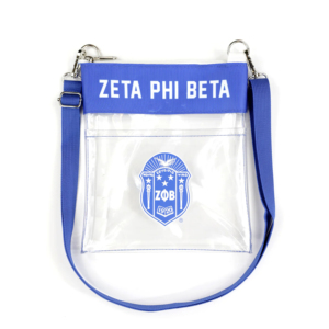 Vàng Sigma Gamma rho sorority rõ ràng chéo túi sân vận động được phê duyệt rõ ràng ví trong suốt vai Sling túi cho Womens - Product Image 3