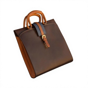 Maletín para Portátil de Cuero Genuino de Calidad de Exportación BS INTERNATIONAL para Hombres y Mujeres, Duradero, Gran Capacidad, Uso en Oficina, Impermeable - Product Image 6