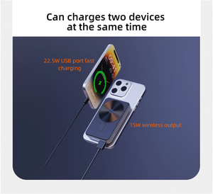 2025 xu hướng New mini nhỏ không dây từ ngân hàng điện xách tay 15 Wát sạc nhanh 5000mAh ngân hàng điện cho iPhone 16 - Product Image 5