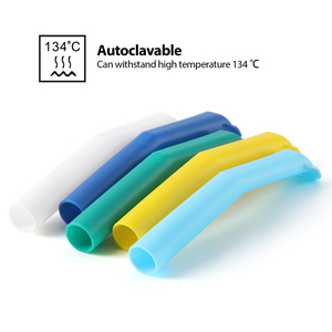 Matériel dentaire 10 pièces embouts d'aspiration forts autoclavables embouts d'évacuation de bec de canard dentaire - Product Image 3