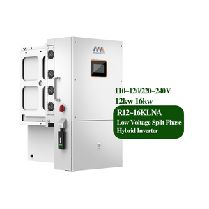Inversores Solares Híbridos Megarevo de Onda Pura de Bajo Voltaje 4MPPT, 12kW 16kW, 48V 24V 120V 220V, para Sistemas Fuera de Red - Product Image 1