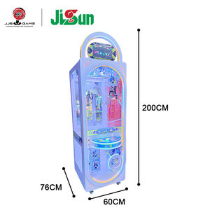 2026 Yeni Tamamen Şeffaf İspanyol Metal Plastik Pençe Makinesi Atarisi Peluş Oyuncak Otomatı Oyuncak Bebek Makinesi Vinç Makinesi - Product Image 6