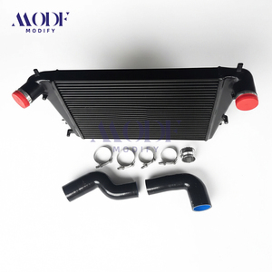 JT-PC03 <span class=keywords><strong>Intercooler</strong></span> de course en aluminium amélioré pour Audi A3 S3 <span class=keywords><strong>Golf</strong></span> <span class=keywords><strong>5</strong></span> 6 GTI BMW Z4 Skoda Octavia RS Scirocco 3, prévention de la surchauffe - Product Image 4