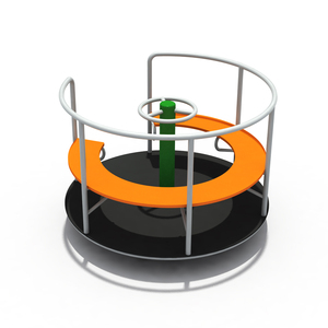 Sièges pivotants en plastique <span class=keywords><strong>pour</strong></span> enfants avec barrières, mini-carrousel <span class=keywords><strong>de</strong></span> maternelle, <span class=keywords><strong>jeux</strong></span> <span class=keywords><strong>de</strong></span> jardin extérieur, <span class=keywords><strong>aire</strong></span> <span class=keywords><strong>de</strong></span> <span class=keywords><strong>jeux</strong></span> commerciale - Product Image 2