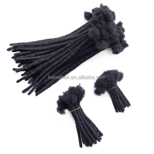 Extensions de dreadlocks KAMA Rastafarian Snoop Dogg pour débutants, cheveux brésiliens Remy, trame simple - Product Image 1