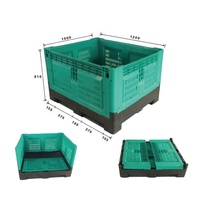 Bac de stockage en plastique HDPE de grande taille avec une charge statique de 4000 kg pour fruits, légumes, œufs, engrais, aliments pour animaux