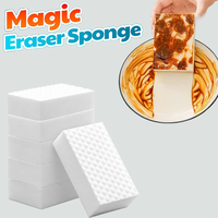 Éponge magique nano, éponge en mélamine compressée, écologique, non toxique, multi-usages, pour le nettoyage à la maison et en cuisine