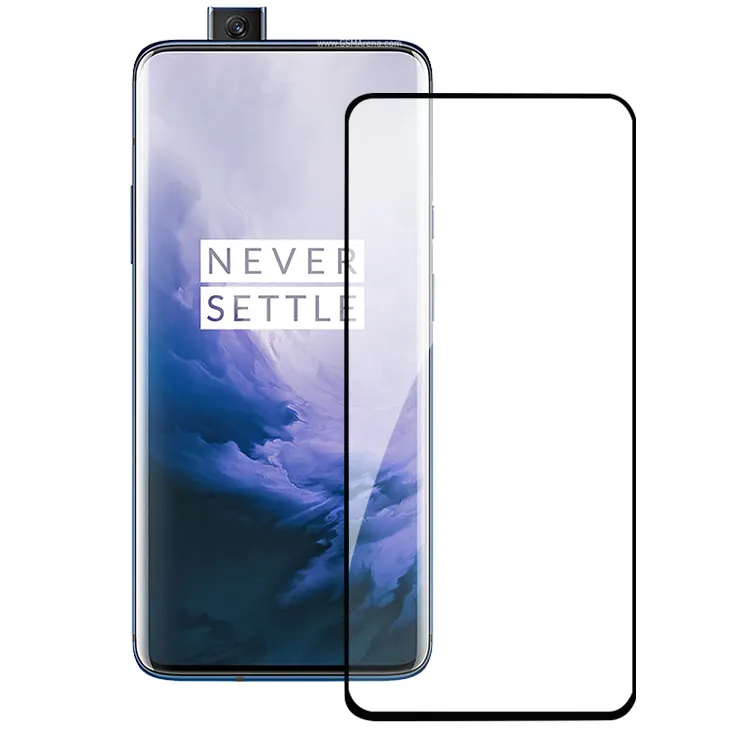 Tempered Glass For Oneplus 7 7T Pro 9H Hardness Curved Screen Protector