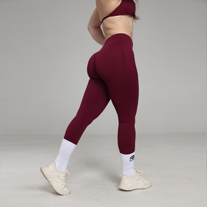 Leggings Deportivos de Cintura Alta para Mujer, Efecto Push-Up, Anti-Sentadillas, Sin Costuras, para Yoga, Running, Fitness - Product Image 1