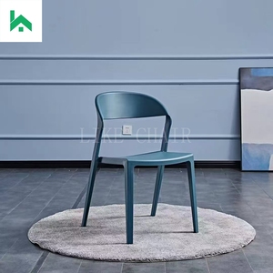 近代的な卸売プラスチックダイニングルーム家具スタッカブルアームレストダイニングチェアホームバーパークアパートメントワークショップ屋外 - Product Image 2