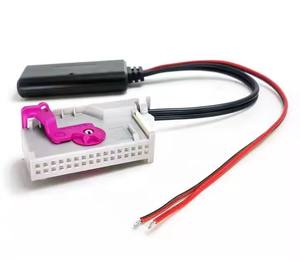 Module sans fil BT5.0 32pin AUX in Adaptateur voiture pour RNS E Autoradio 32Pin Connecteur AMP RNS-E pour <span class=keywords><strong>Audi</strong></span> A3 A4 A6 A8 <span class=keywords><strong>TT</strong></span> R8 - Product Image 2