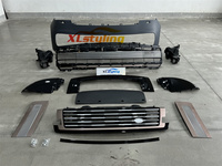 Kit carrosserie SV de haute qualité, pare-chocs avant avec calandre pour Range Rover Vogue 2016, matériau PP, nouvelles pinces d'échappement
