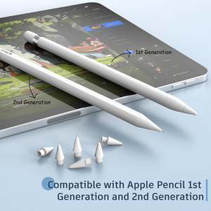 Nhà máy độ nhạy cao Non-Slip tiếng ồn nhỏ <span class=keywords><strong>iPad</strong></span> bút chì Mẹo nhựa thay thế ngòi cho Apple bút chì 1st & 2nd gen - Product Image 2