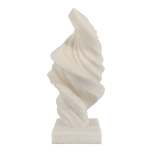 Scultura in resina a onda torsionata per decorazioni per la casa, soggiorno, bagno, tavolino da caffè. - Product Image 3