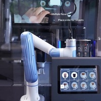 Bras robotisé collaboratif DOBOT Nova5 à 6 axes, charge utile de 5 kg, pour l'industrie et les services commerciaux (cafés), prix direct usine le plus bas