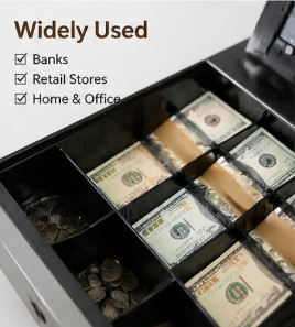 Bandes de papier kraft premium autocollantes pour billets de banque, pour la gestion de l'argent des banques, des commerces de détail et des entreprises - Product Image 4