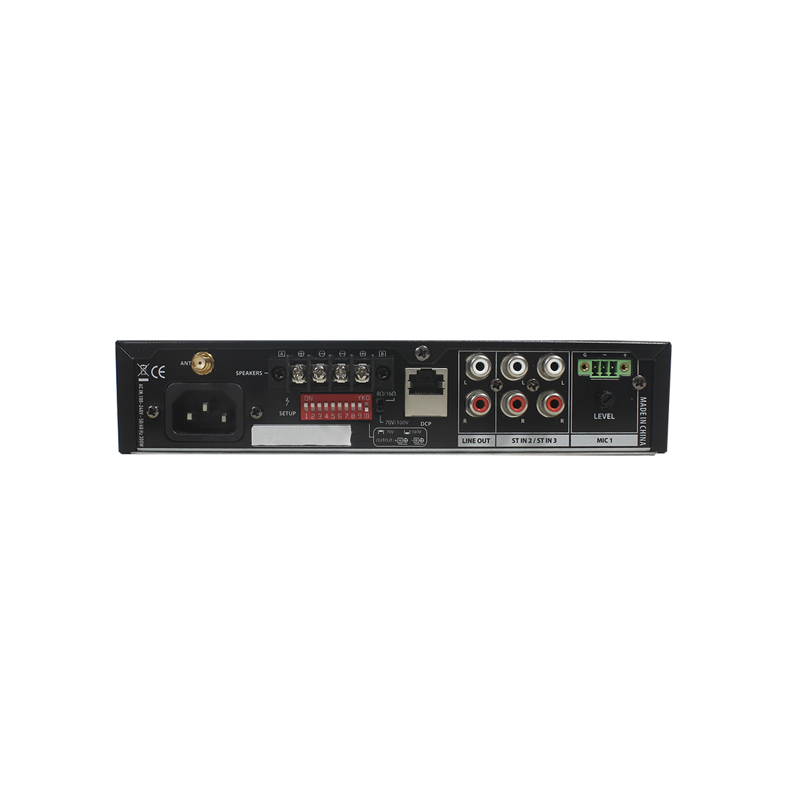 パワーアンプ システム マイクミキサー 220W Bluetooth対応 パワーアンプ システム マイクミキサー 220W Bluetooth対応