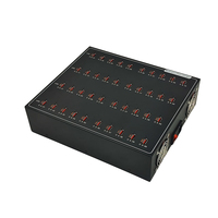 Estación de Carga USB-C de 800W con Múltiples Puertos QC3.0, Cargador con 40 Puertos USB-C y USB-A para Teléfonos Inteligentes, Tabletas y Portátiles, Salida de 12V