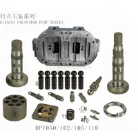 Nouvelles pièces de pompe hydraulique en acier de marque OEM certifiées CE pour excavatrice HPV0102/HPV0105/HPV102/HPV105 – Matériaux de pompe : Piston et plaque de soupape