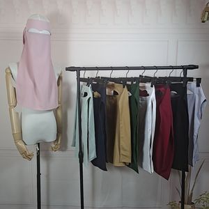 Venta al por Mayor de Niqab Islámico Modesto y Sencillo, Hiyab con Protector Nasal Largo, Burka para Mujer, Velo Facial Musulmán - Product Image 2