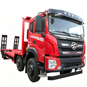 Construction <b>Machinery</b> Lowbed Trailer 3/4/5 Axle 40ft Lowbed Semi-Trailer Container Trailer Flatbed for Sale - Product Image 1