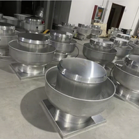 Ventilateurs extracteurs monophasés triphasés à aspiration ascendante pour la suppression des fumées et des graisses, idéaux pour les restaurants, hôtels, camions de restauration et cuisines professionnelles.