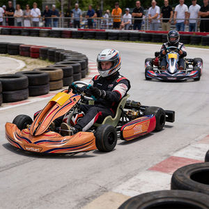 Kart de performance Vortkart <span class=keywords><strong>Enduro</strong></span> Sport <span class=keywords><strong>4</strong></span> <span class=keywords><strong>temps</strong></span> FR-200X 6,5 CV avec essieu arrière renforcé de 50 mm pour une stabilité accrue, course en extérieur - Product Image 6