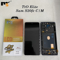 Écran tactile LCD MS Elite série TtS pour Samsung Galaxy S20 FE avec marque de gravure