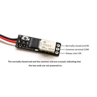 Télécommande PWM/PPM/SBUS/CRSF Relais de signal Module de commutateur électronique universel Tension d'entrée 3V-12V pour voiture/bateau RC