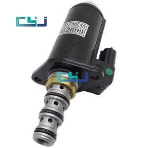 โซลินอยด์วาล์วสำหรับปั๊มไฮดรอลิกของ SK210-6E คือ Kdrde5k-31/30C50-102 YN35V00061F1 และ YN35V00041F1 อุปกรณ์เสริมสำหรับรถขุด - Product Image 1