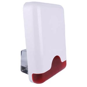 Sirena Electrónica Cableada Personalizada, Bocina <span class=keywords><strong>de</strong></span> Plástico ABS Blanca, 120 dB, Tono Único/Doble, Resistente al Agua, <span class=keywords><strong>Alarma</strong></span> Antirrobo - Product Image 1