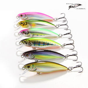 Leurre méné japonais, crankbait, 52mm, 4.5g, artificiel, wobbler, appât coulant pour la pêche au bar, à la truite - Product Image 6