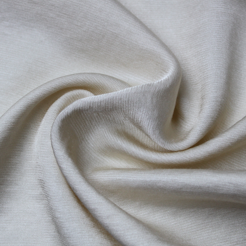 Индивидуальная однотонная тканая Женская юбка из полиэстера и вискозы, приятная для кожи и удобная однотонная ткань