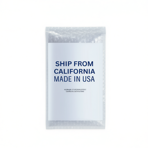 Coolpkg # 0 sobres acolchados de burbujas de polietileno de 6x10, 4 mil, resistentes a golpes, ligeros, hechos en EE. UU., envío desde California - Product Image 1