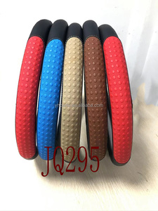 Cuir PU pour <span class=keywords><strong>Peugeot</strong></span> <span class=keywords><strong>208</strong></span> 2012 ~ 2018 couverture de <span class=keywords><strong>volant</strong></span> de voiture nouveau véhicule général quatre saisons - Product Image 6