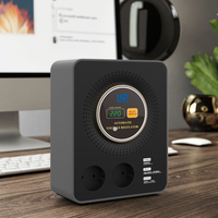 KEBO Régulateur automatique de tension monophasé HT 1000VA Noir Appareils ménagers