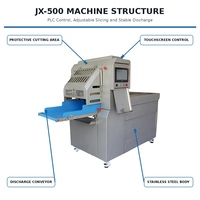 Machine de découpe de viande congelée à traitement rapide, prête à l'emploi en usine, pour boucheries (viande de bœuf, de porc, tranches de steak)