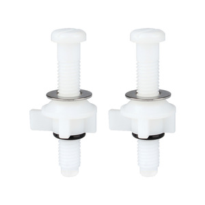 Tornillos de fijación para asiento de inodoro Aojiele, juego de pernos de plástico, 2 piezas, para instalación de inodoro en el baño - Product Image 5