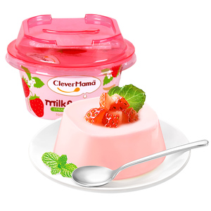 Thông Minh Mama 70G Thấp Chất Béo Không Gelatin Bán Buôn Dâu Tây Halal Trái Cây Konjac Thạch Bánh - Product Image 1