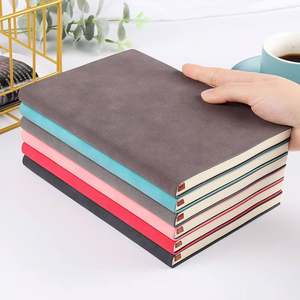 Wholesale Logo Printing Soft Cover A5 Skin Leather Journal Business Notebook <b>Customized</b> Notebooks - Product Image 5