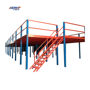 Plancher en acier de <span class=keywords><strong>mezzanine</strong></span> avec l'<span class=keywords><strong>escalier</strong></span> pour le stockage d'entrepôt et l'optimisation de l'espace - Product Image 6