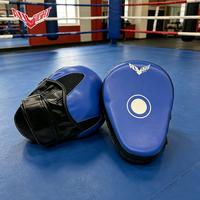 Cible de pied en cuir épaissi pour la boxe, cible de main en arc, mannequin carré durable pour l'entraînement au combat thaïlandais et au Taekwondo